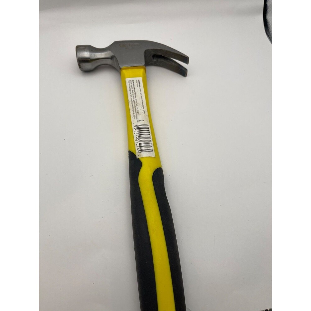 16oz Fiberglass Handle Claw Hammer Drop Forged Steel Framing Hammer
